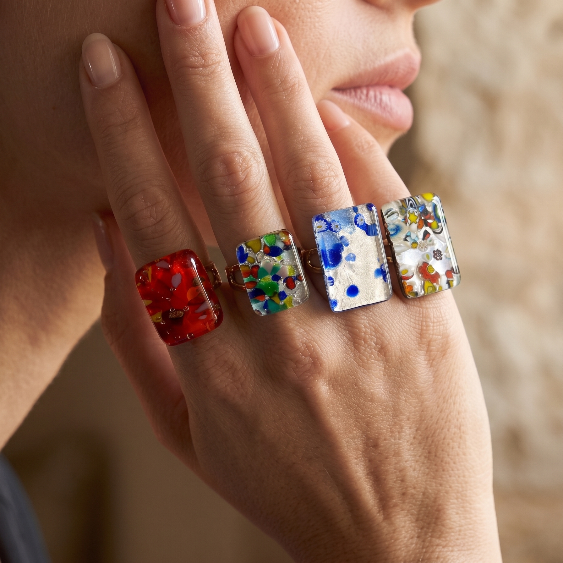 Anello Vetro Fusione