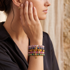 Bracciale Elastico vetro sommerso di Murano