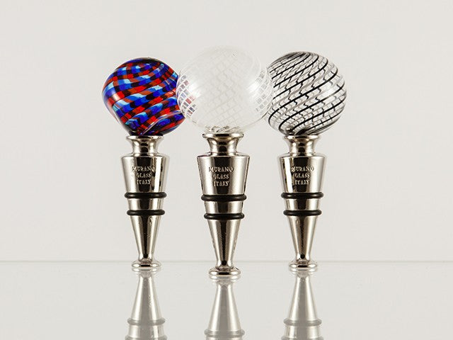 Stoppers with blown glass - Salvadore