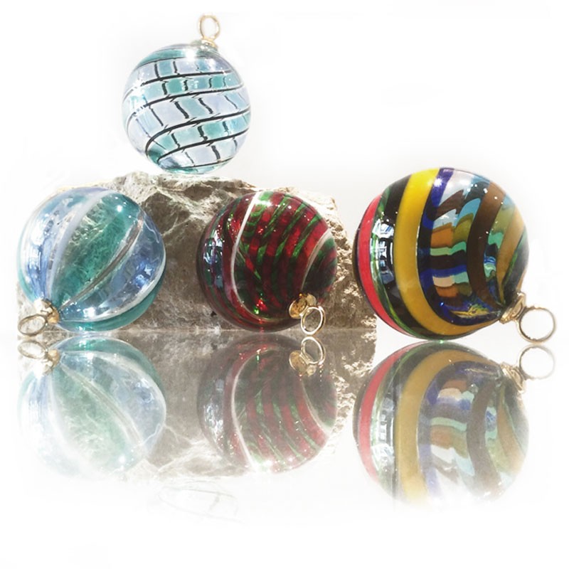 Blown glass Christmas ornaments - Salvadore