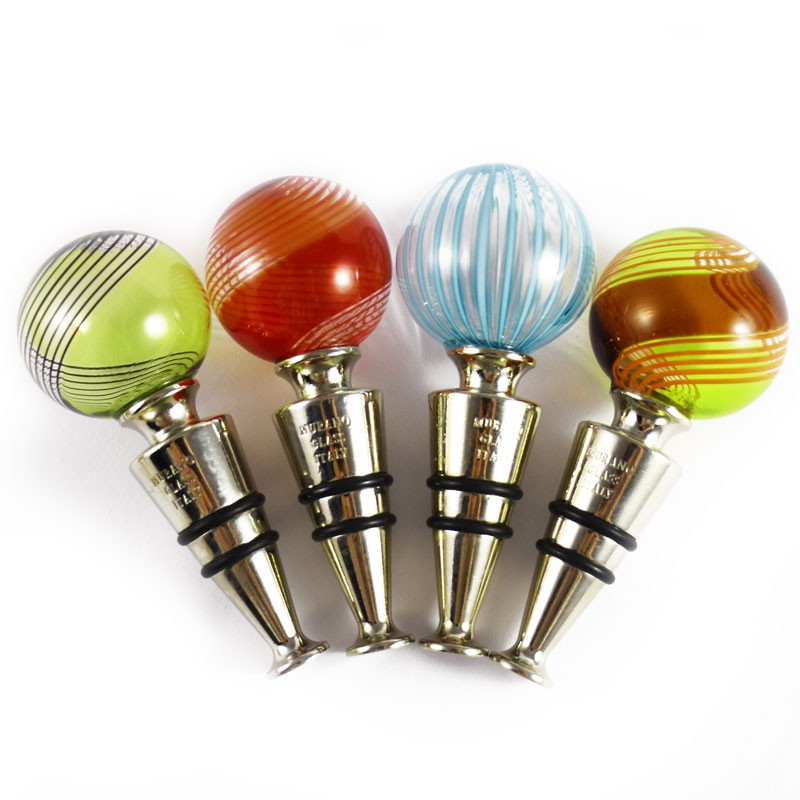 Stoppers with blown glass - Salvadore